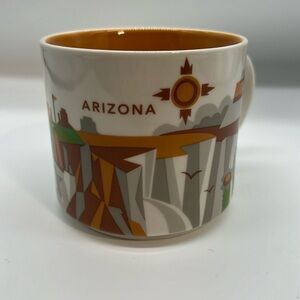 𝅺STARBUCKS 2015 You Are Here Arizona 14oz ceramic mug